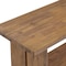 Alaterre Furniture Bethel Acacia Wood 40"W Bench and Coat Hook with Shelf ANTR032930 - alternate 6
